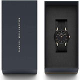 Buy Shop Daniel Wellington Iconic Motion Black Dial Rubber Strap Watch For Women - DW00100426 USA Online
