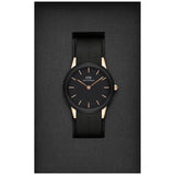 Buy Shop Daniel Wellington Iconic Motion Black Dial Rubber Strap Watch For Women - DW00100426 USA Online