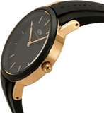 Buy Shop Daniel Wellington Iconic Motion Black Dial Rubber Strap Watch For Women - DW00100426 USA Online