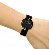 Buy Shop Daniel Wellington Classic Petite Cornwall Black Dial Black NATO Strap Watch For Women - DW00100215 USA Online