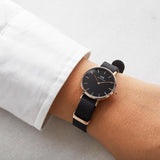 Buy Shop Daniel Wellington Classic Petite Cornwall Black Dial Black NATO Strap Watch For Women - DW00100216 USA Online