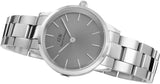 Buy Shop Daniel Wellington Link Grey Dial Silver Steel Strap Watch For Men - DW00100328 USA Online