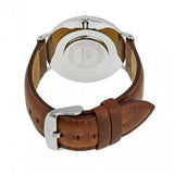 Buy Shop Daniel Wellington Classic St Mawes White Dial Brown Leather Strap Watch For Men - DW00100021 USA Online