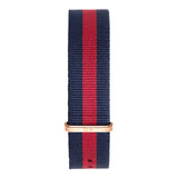 Buy Shop Daniel Wellington Classic Oxford White Dial Two Tone NATO Strap Watch For Men - DW00100001 USA Online