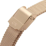 Buy Shop Daniel Wellington Petite Amber Brown Dial Gold Mesh Strap Watch For Women - DW00100476 USA Online