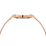 Buy Shop Daniel Wellington Petite Amber Brown Dial Gold Mesh Strap Watch For Women - DW00100476 USA Online