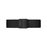 Buy Shop Daniel Wellington Petite Ashfield Black Dial Black Mesh Bracelet Watch Watch For Women - DW00100201 USA Online