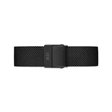Buy Shop Daniel Wellington Petite Ashfield Black Dial Black Mesh Strap Watch For Women - DW00100202 USA Online