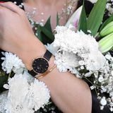 Buy Shop Daniel Wellington Petite Ashfield Black Dial Black Mesh Strap Watch For Women - DW00100245 USA Online