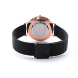 Buy Shop Daniel Wellington Petite Ashfield Black Dial Black Mesh Strap Watch for Women - DW00100307 USA Online