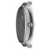 Buy Shop Daniel Wellington Petite Ashfield Black Dial Black Mesh Strap Watch For Women - DW00100308 USA Online