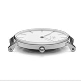 Buy Shop Daniel Wellington Petite Bondi White Dial White Leather Strap Watch For Women - DW00100190 USA Online