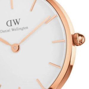 Buy Shop Daniel Wellington Petite Canterbury White Dial Three Tone Nylon Strap Watch For Women - DW00100357 USA Online
