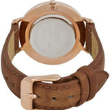 Buy Shop Daniel Wellington Petite Durham White Dial Brown Leather Strap Watch For Women - DW00100172 USA Online