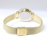 Buy Shop Daniel Wellington Petite Emerald Green Dial Gold Mesh Strap Watch For Women - DW00100479 USA Online