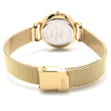 Buy Shop Daniel Wellington Petite Emerald Green Dial Gold Mesh Strap Watch For Women - DW00100479 USA Online