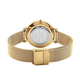 Buy Shop Daniel Wellington Petite Emerald Green Dial Gold Mesh Strap Watch For Women - DW00100481 USA Online
