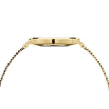 Buy Shop Daniel Wellington Petite Emerald Green Dial Gold Mesh Strap Watch For Women - DW00100481 USA Online