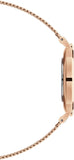 Buy Shop Daniel Wellington Petite Melrose Brown Dial Rose Gold Mesh Strap Watch For Women - DW00100477 USA Online