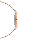 Buy Shop Daniel Wellington Petite Melrose White Dial Rose Gold Mesh Strap Watch For Women - DW00100305 USA Online