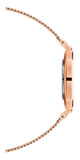 Buy Shop Daniel Wellington Petite Melrose White Dial Rose Gold Mesh Strap Watch For Women - DW00100305 USA Online