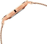 Buy Shop Daniel Wellington Petite Melrose White Dial Rose Gold Mesh Strap Watch For Women - DW00100305 USA Online