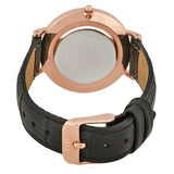 Buy Shop Daniel Wellington Petite Reading White Dial Black Leather Strap Watch For Women - DW00100173 USA Online