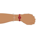 Buy Shop Daniel Wellington Petite Red Dial Red Leather Strap Watch For Women - DW00100405 USA Online