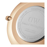 Buy Shop Daniel Wellington Petite Rose Gold Dial Rose Gold Mesh Bracelet Watch For Women - DW00100470 USA Online