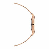 Buy Shop Daniel Wellington Petite Rose Gold Dial Rose Gold Mesh Bracelet Watch For Women - DW00100470 USA Online