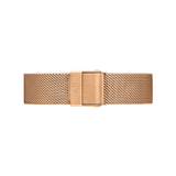 Buy Shop Daniel Wellington Petite Rose Gold Dial Rose Gold Mesh Bracelet Watch For Women - DW00100471 USA Online