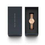 Buy Shop Daniel Wellington Petite Rose Gold Dial Rose Gold Mesh Strap Watch For Women - DW00100472 USA Online