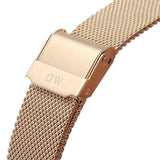 Buy Shop Daniel Wellington Petite Rose Gold Dial Rose Gold Mesh Strap Watch For Women - DW00100472 USA Online