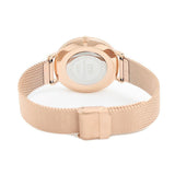 Buy Shop Daniel Wellington Petite Rose Gold Dial Rose Gold Mesh Strap Watch For Women - DW00100472 USA Online