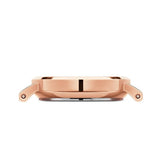 Buy Shop Daniel Wellington Petite Rouge Pink Dial Pink Leather Strap Watch For Women - DW00100511 USA Online