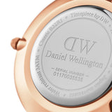 Buy Shop Daniel Wellington Petite St Mawes Black Dial Brown Leather Strap Watch For Women - DW00100169 USA Online
