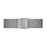 Buy Shop Daniel Wellington Petite Sterling Black Dial Silver Mesh Bracelet Watch For Women - DW00100218 USA Online