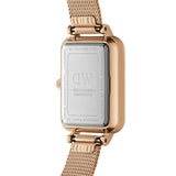 Buy Shop Daniel Wellington Pressed Melrose Emerald Green Rose Gold Mesh Strap Watch For Women - DW00100445 USA Online