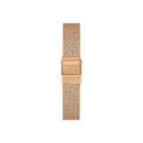 Buy Shop Daniel Wellington Quadro Melrose Green Dial Rose Gold Mesh Strap Watch For Women - DW00100437 USA Online