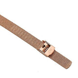 Buy Shop Daniel Wellington Quadro Melrose White Dial Gold Mesh Strap Watch For Women - DW00100431 USA Online