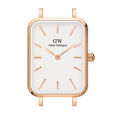 Buy Shop Daniel Wellington Quadro Melrose White Dial Gold Mesh Strap Watch For Women - DW00100431 USA Online