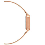 Buy Shop Daniel Wellington Quadro Studio Green Dial Rose Gold Mesh Strap Watch For Women - DW00100520 USA Online