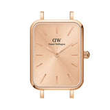 Buy Shop Daniel Wellington Quadro Unitone Rose Gold Dial Rose Gold Mesh Strap Watch For Women - DW00100484 USA Online