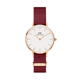 Buy Shop Daniel Wellington Roselyn 3A Petite White Dial Red NATO Strap Watch For Women - DW00100293 USA Online