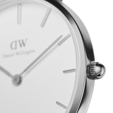 Buy Shop Daniel Wellington Roselyn 3A Petite White Dial Ruby Red NATO Strap Watch For Women - DW00100292 USA Online