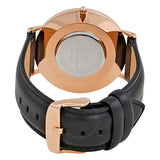 Buy Shop Daniel Wellington Classic Sheffield White Dial Black Leather Strap Watch For Men - DW00100007 USA Online