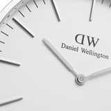 Buy Shop Daniel Wellington St Mawes White Dial Brown Leather Strap Watch For Men - DW00100052 USA Online