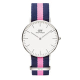 Buy Shop Daniel Wellington Classic Winchester White Dial Two Tone Nylon Strap Watch For Women - DW00100049 USA Online