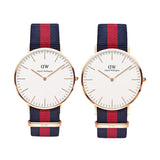 Buy Shop Daniel Wellington Classic Oxford White Dial Two Tone NATO Strap Watch For Men - DW00100001 USA Online