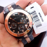 Buy Shop Marc Jacobs Blade Chronograph Grey Dial Two Tone Steel Strap Watch for Women - MBM3180 USA Online